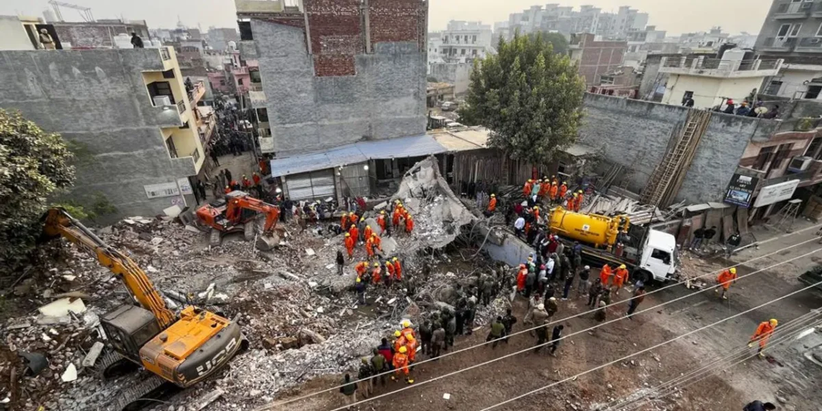 Mohali building collapse: Two building owners booked, rescue ops continue overnight