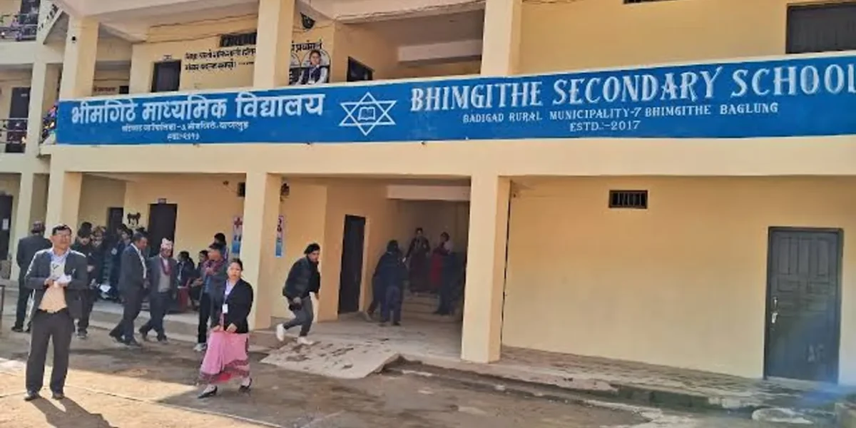 India hands over school building built under HICDP to Nepal