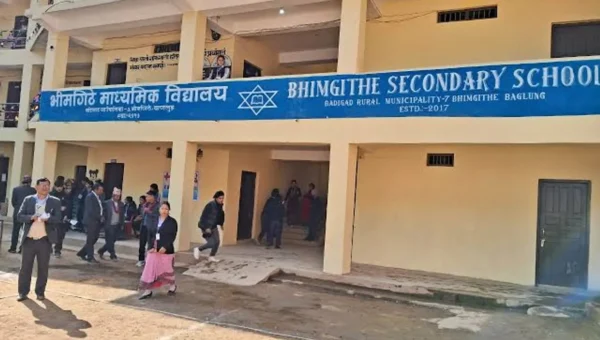 India hands over school building built under HICDP to Nepal