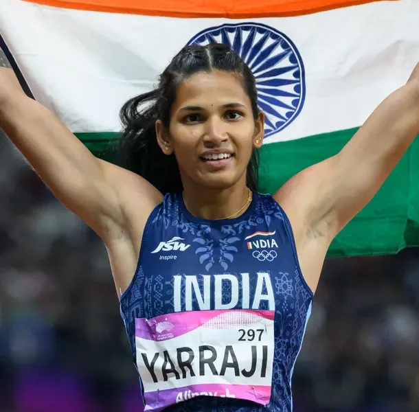 India’s Jyothi Yarraji wins gold medal in Women’s 60m indoor hurdles in France