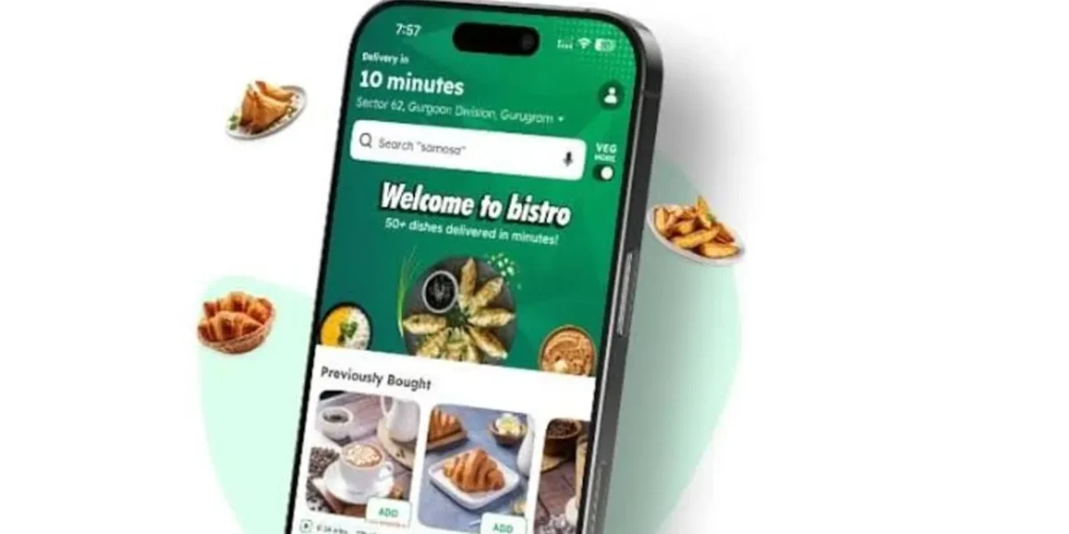 Blinkit launches 10-minute food delivery app ‘Bistro’ across Gurugram