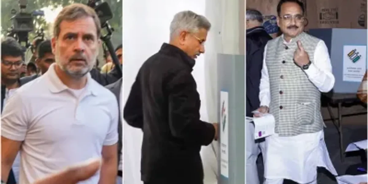 Voting underway for Assembly Elections in Delhi across 70 constituencies