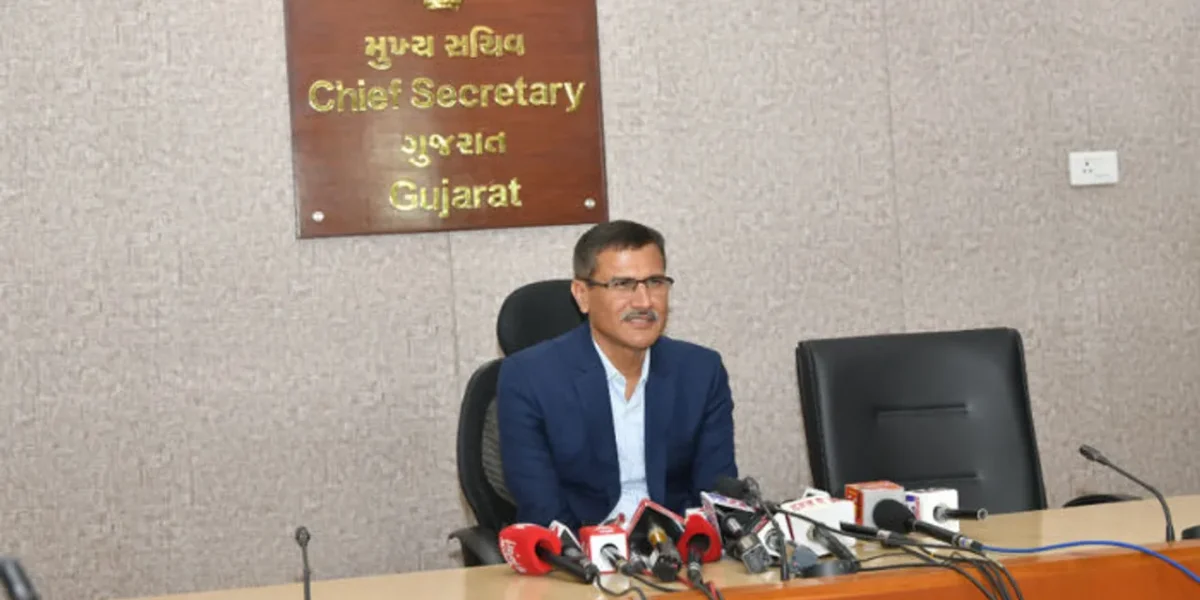 IAS Pankaj Joshi takes charge as Chief Secretary of Gujarat