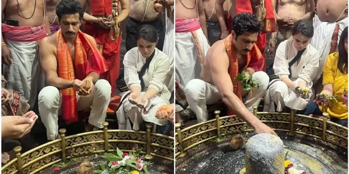 Vicky Kaushal seeks blessings at Shri Grishneshwar Jyotirlinga as Chhaava kicks off Pan-India promotions
