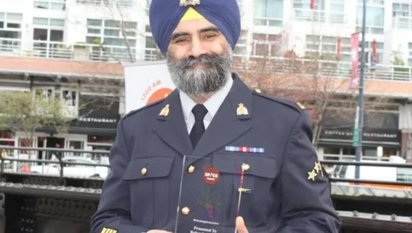 Baltej Dhillon, the first turbaned Sikh to become RCMP officer