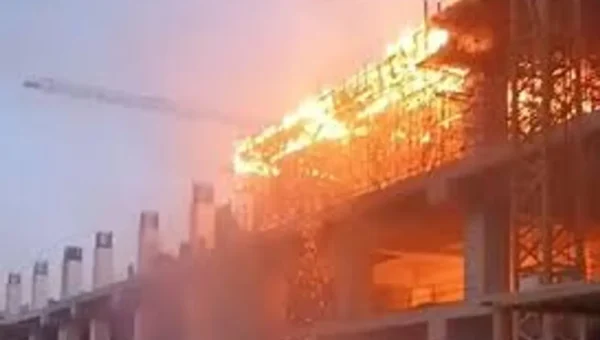 Fire breaks out at Sabarmati Bullet Train construction site