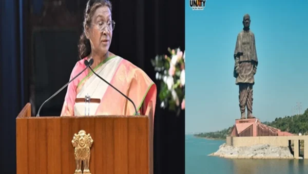President Murmu to visit Statue Of Unity, Ekta Skill Development Centre in Gujarat