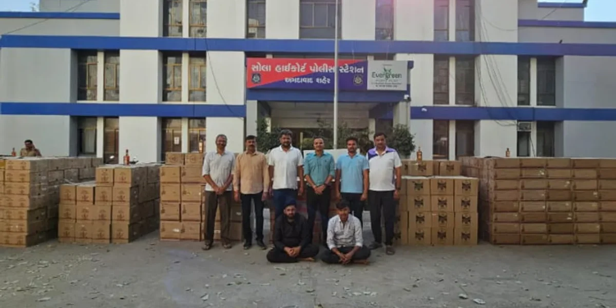 IMFL worth ₹49 lakh hidden in bicycle tyres seized by PCB in Ahmedabad