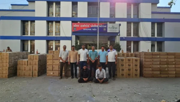 IMFL worth ₹49 lakh hidden in bicycle tyres seized by PCB in Ahmedabad