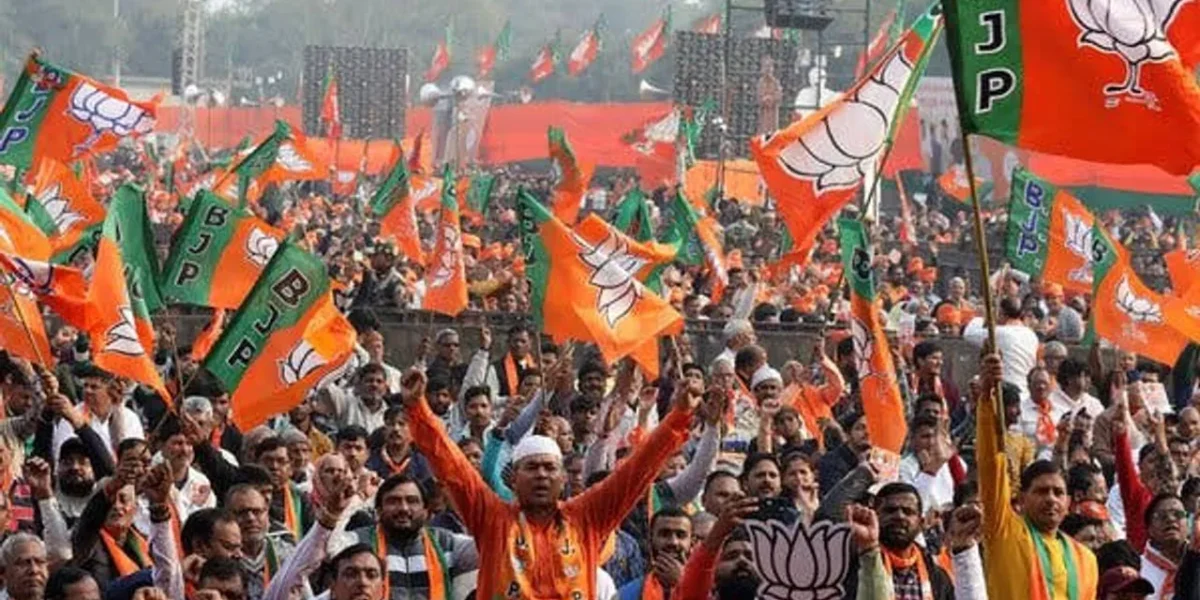 BJP Wins massive victoy in Delhi Assembly Elections; Set to form government