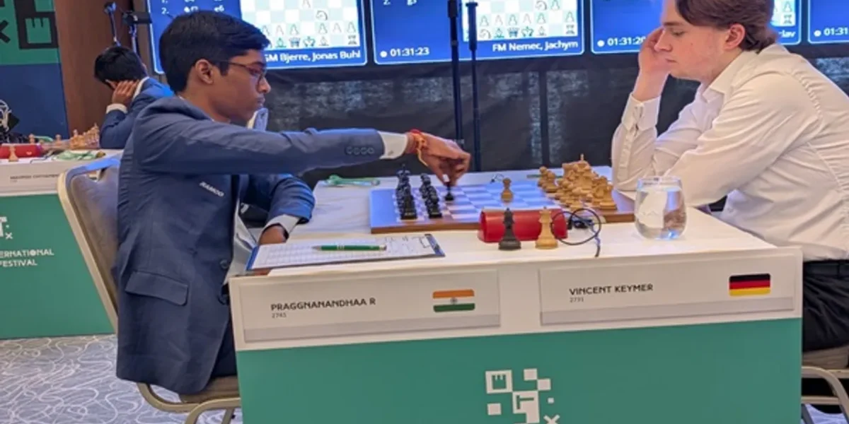 Chess: Praggnanandhaa secures 2nd Consecutive win in Prague Masters