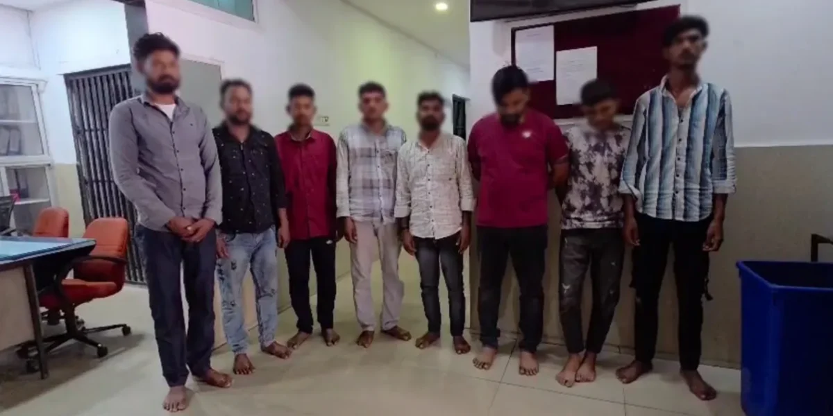 Ankleshwar: Police arrested a smuggler gang involved in Steel Fab Equipment Company robbery