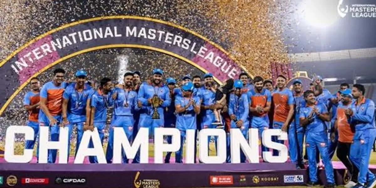 India Masters beat West Indies Masters by 6 wickets to clinch International Masters League T20 Title