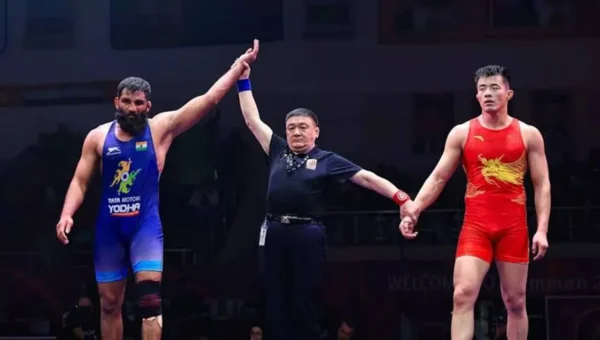 Asian Wrestling Championship: Sunil Kumar wins bronze medal in 87 Kg Greco Roman Category