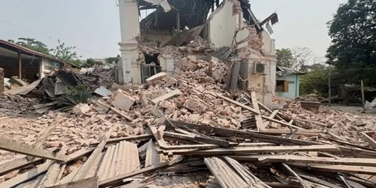 Myanmar earth quake death toll rises sharply to 1002, more than 2000 injured