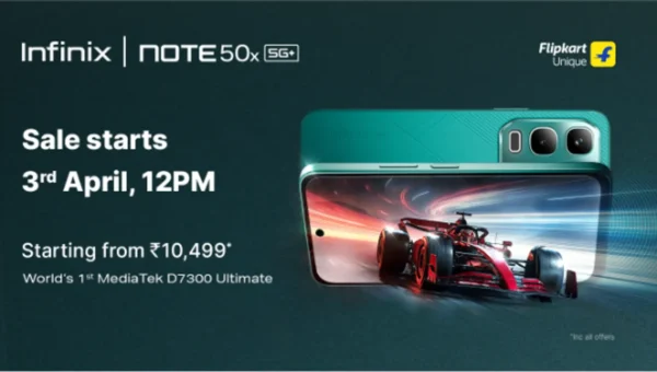 Infinix Launches NOTE 50x 5G+: Redefining Smartphone Performance with World’s First MediaTek Dimensity 7300 ULTIMATE Processor