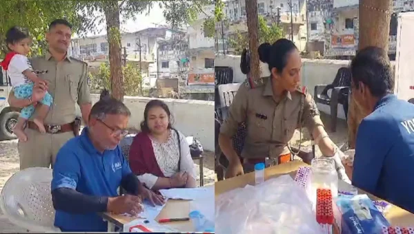 Bharuch: Medical checkup camp organized for policemen and their families