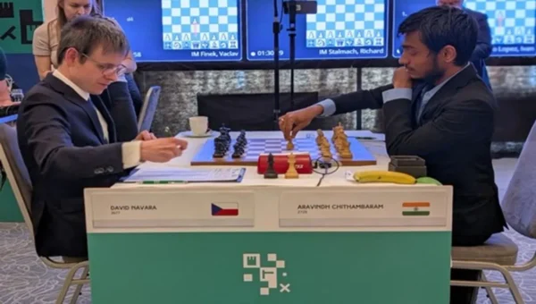Aravindh Chithambaram leads Prague Chess Festival 2025 Masters