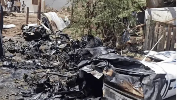 Private plane crashes in Amreli’s residential area, pilot dead
