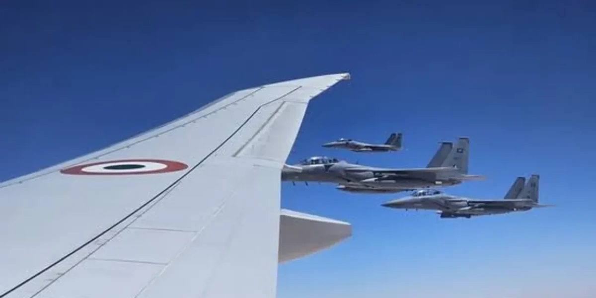 Saudi fighter jets escort PM Modi’s plane to Jeddah in special gestur