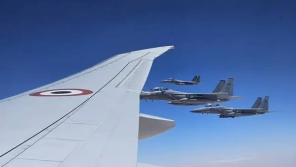 Saudi fighter jets escort PM Modi’s plane to Jeddah in special gestur