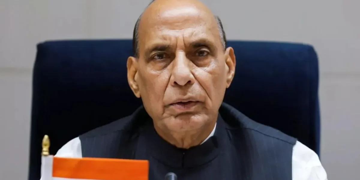 Defence Minister Rajnath Singh says India’s defence exports to reach 50,000 crore rupees by 2030