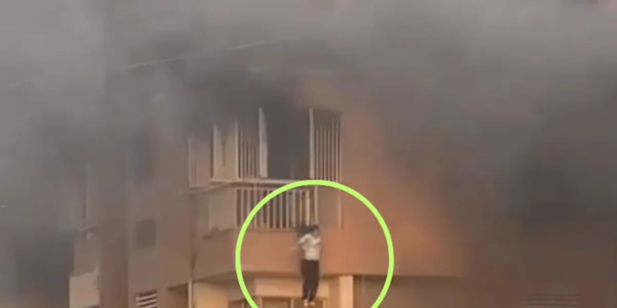 Residents leap from 4th floor as fire engulfs Aatrey Orchid flats in Ahmedabad