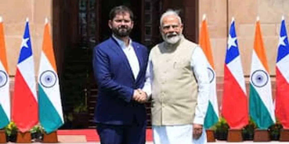 PM Modi holds talks with Chilean President in New Delhi