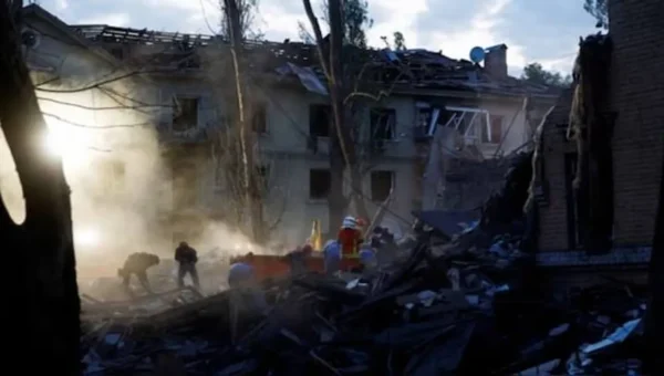 Russian drone strike hits Ukraine’s Kyiv; 9 killed, over 60 injured