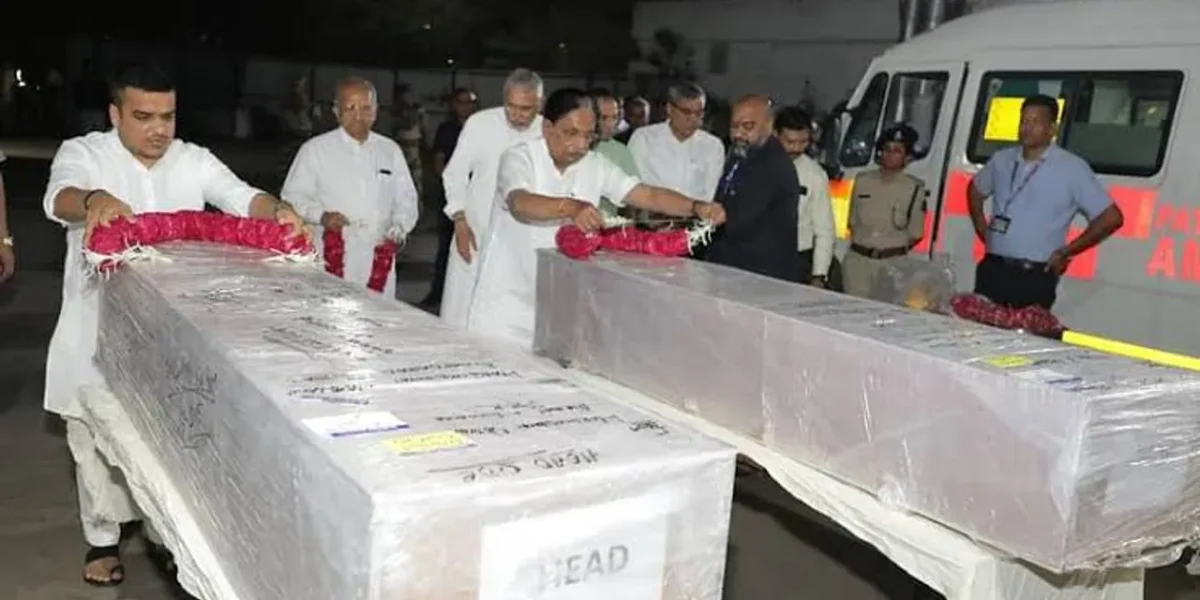 Gujarat CM attends last rites of Pahalgam terror attack victims