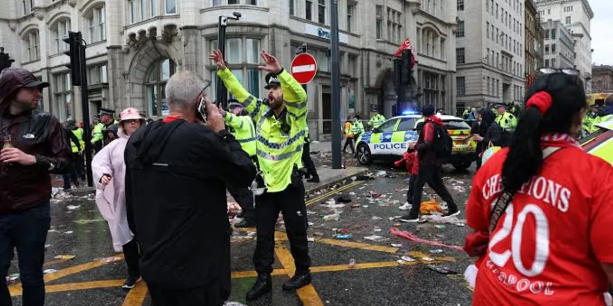 50 injured as car crashes into victory parade of Liverpool football fans