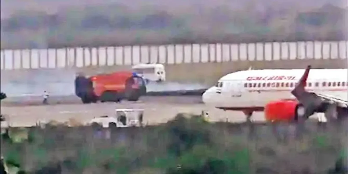 Fire breaks out near Surat airport runway, flights diverted