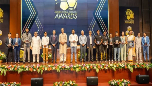 Subhasish Bose named Men’s Player Of The Year at All India Football Federation Awards 2025