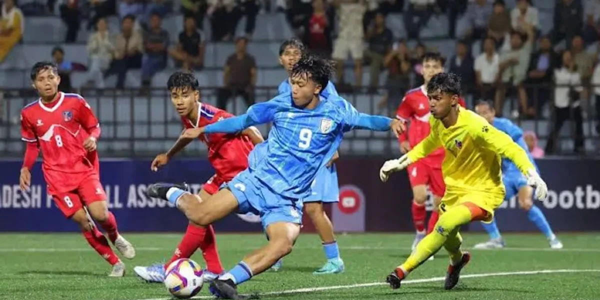SAFF U19 C’ship: India seal top spot in Group B with 4-0 win over Nepal