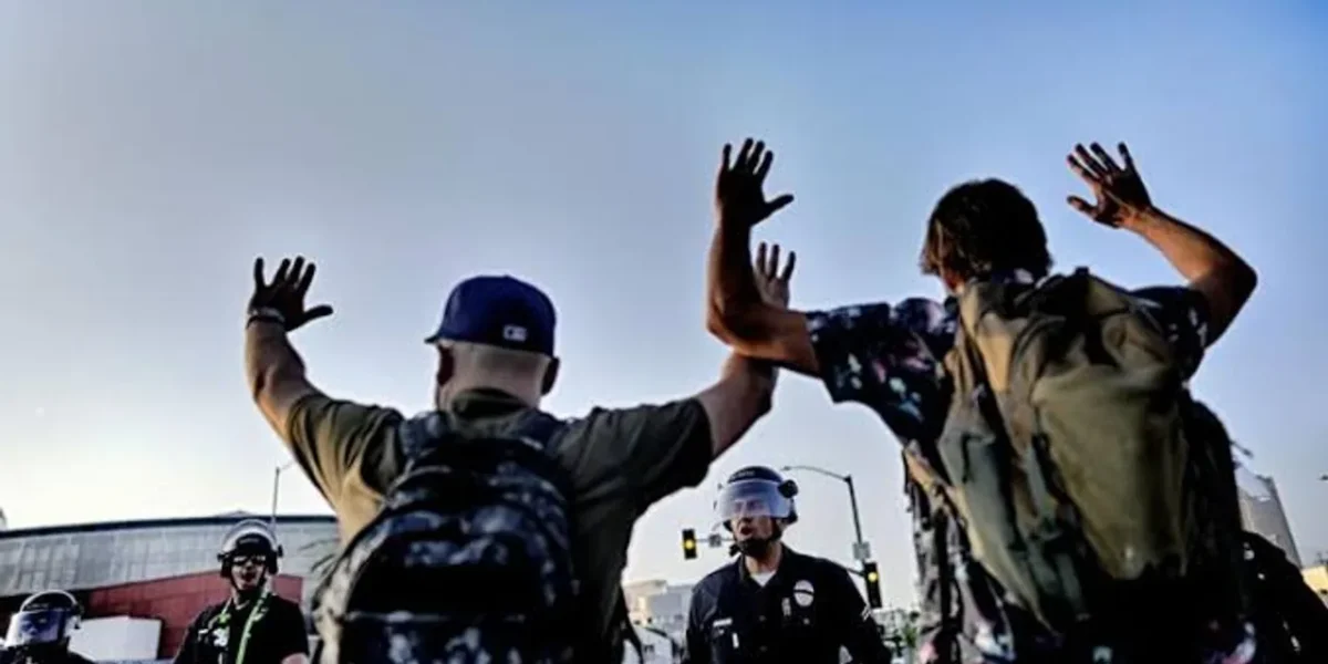 Los Angeles mayor imposes overnight curfew on downtown as protests spread