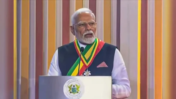 PM Modi addresses Ghana Parliament, says honoured to speak in land that radiates spirit of democracy