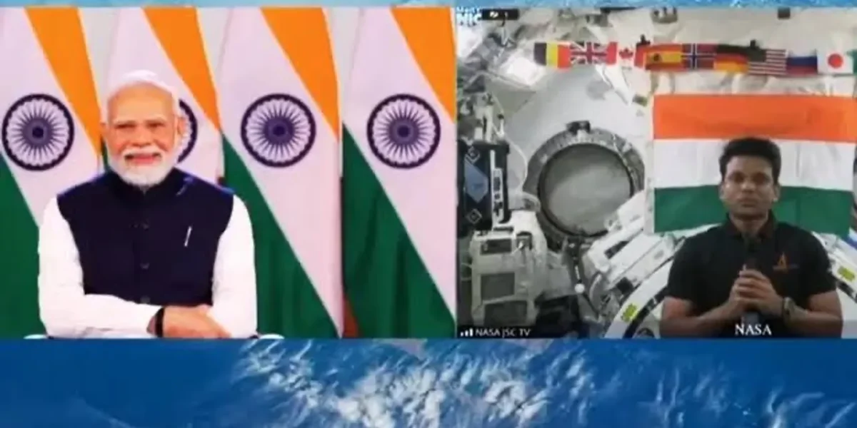 PM Modi welcomes Shubhanshu Shukla back to Earth