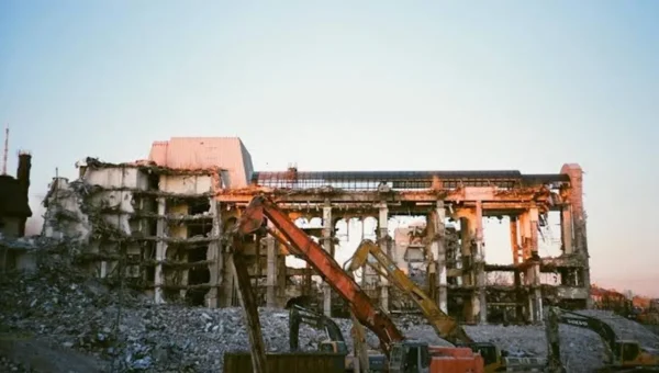 AMC begins demolition of illegal nine-storey building near Astodia Darwaja