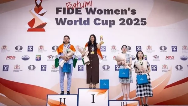President congratulates both finalists of FIDE Women’s World Cup 2025