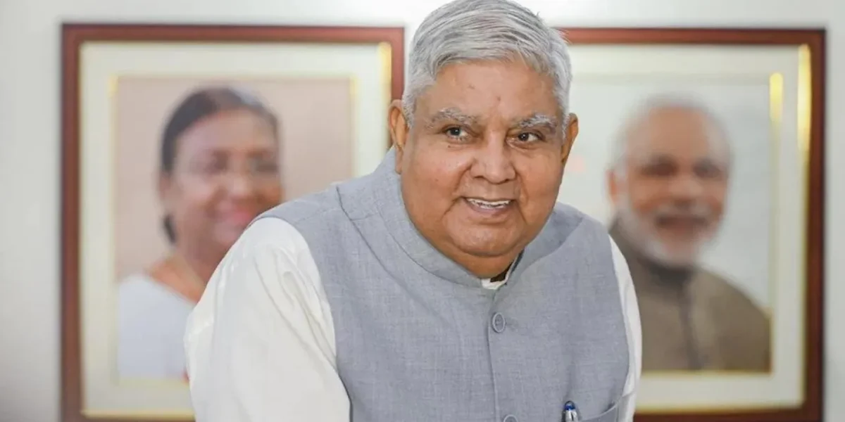 Vice President Jagdeep Dhankhar Resigns, Citing Health Reasons