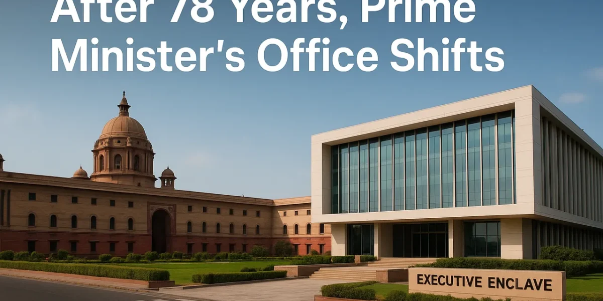 After 78 Years, the Prime Minister’s Office Shifts — Here’s Why South Block Is Being Left Behind
