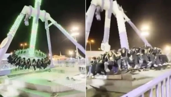 Pendulum ride snaps mid-air at Saudi Arabia’s amusement park, injures 23