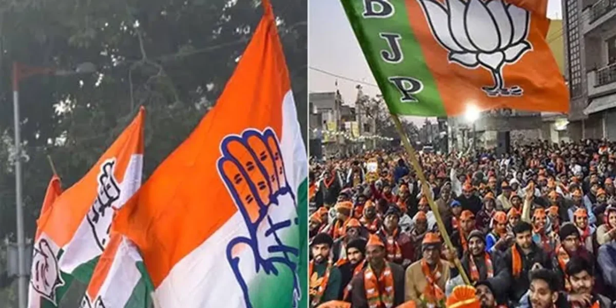 BJP Accuses congress of spreading lies & making baseless allegations against electoral process of country