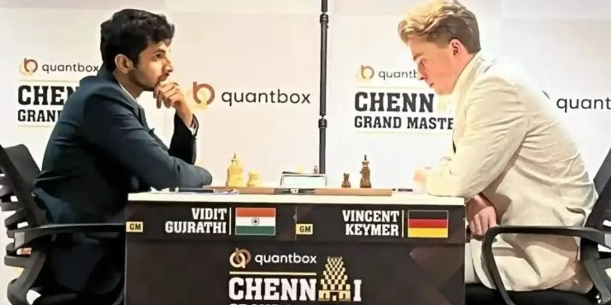 German Grandmaster Vincent Keymer retains lead at Chennai Grand Masters 2025 after draw with Vidit Gujrathi