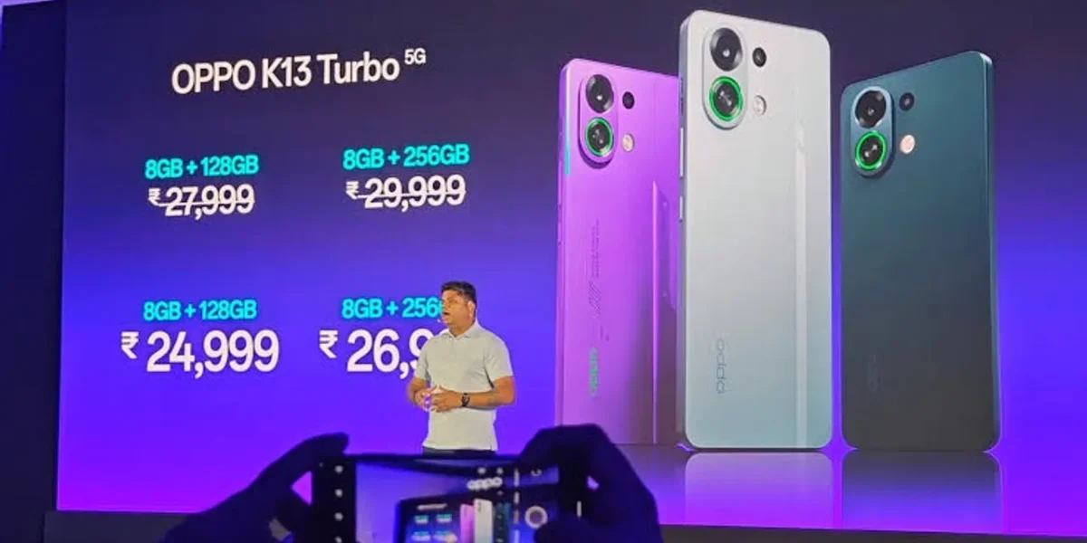 Oppo India unveils new cooling and Performance-focused K13 Turbo series