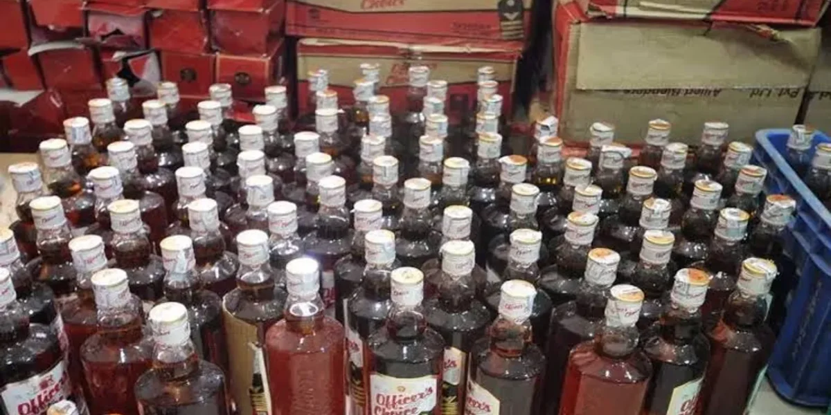 Ahmedabad Police unearth liquor bottles buried in pots at Chandkheda plot