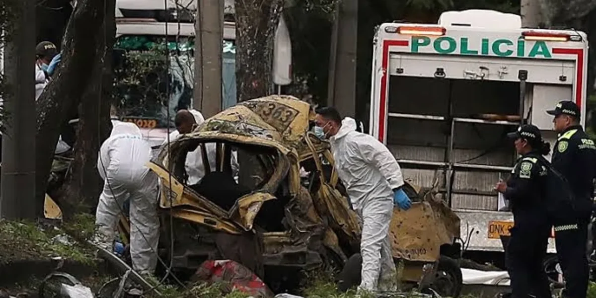 At least 18 killed in Colombia in drone attack on helicopter, car bombing