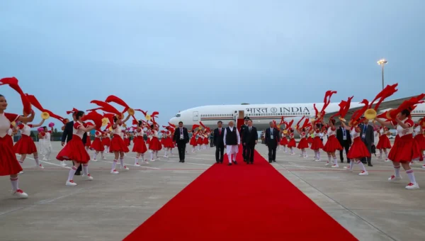 PM Modi Arrives in Tianjin, China for SCO Summit