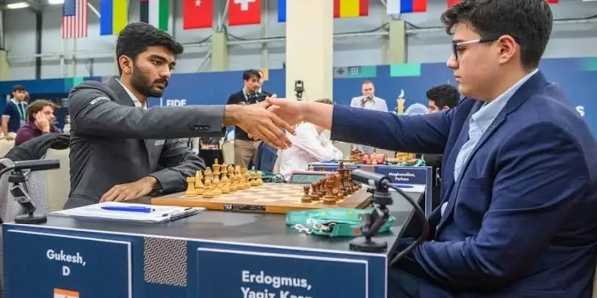 FIDE Grand Swiss: World Chess Champion D Gukesh held to draw by 14-year-old Turkish Prodigy