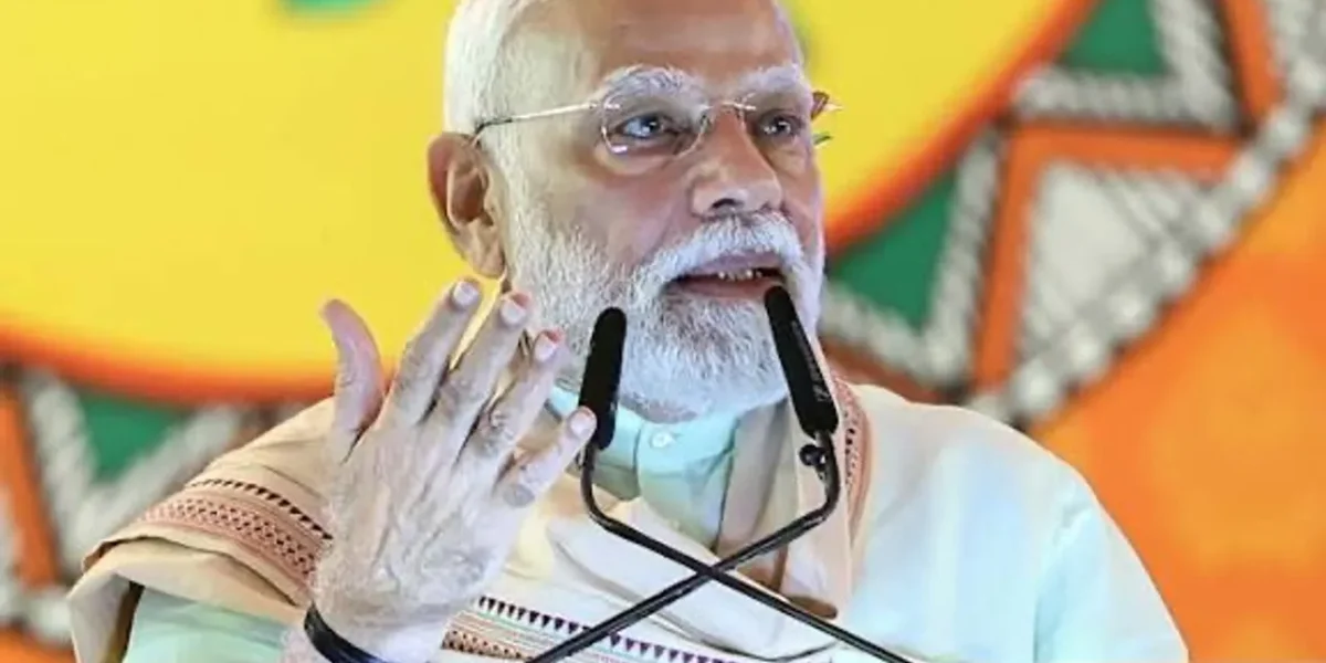 PM Modi launches ‘Swasth Nari Sashakt Parivar’ Abhiyan And Rashtriya Poshan Maah from Dhar in Madhya Pradesh
